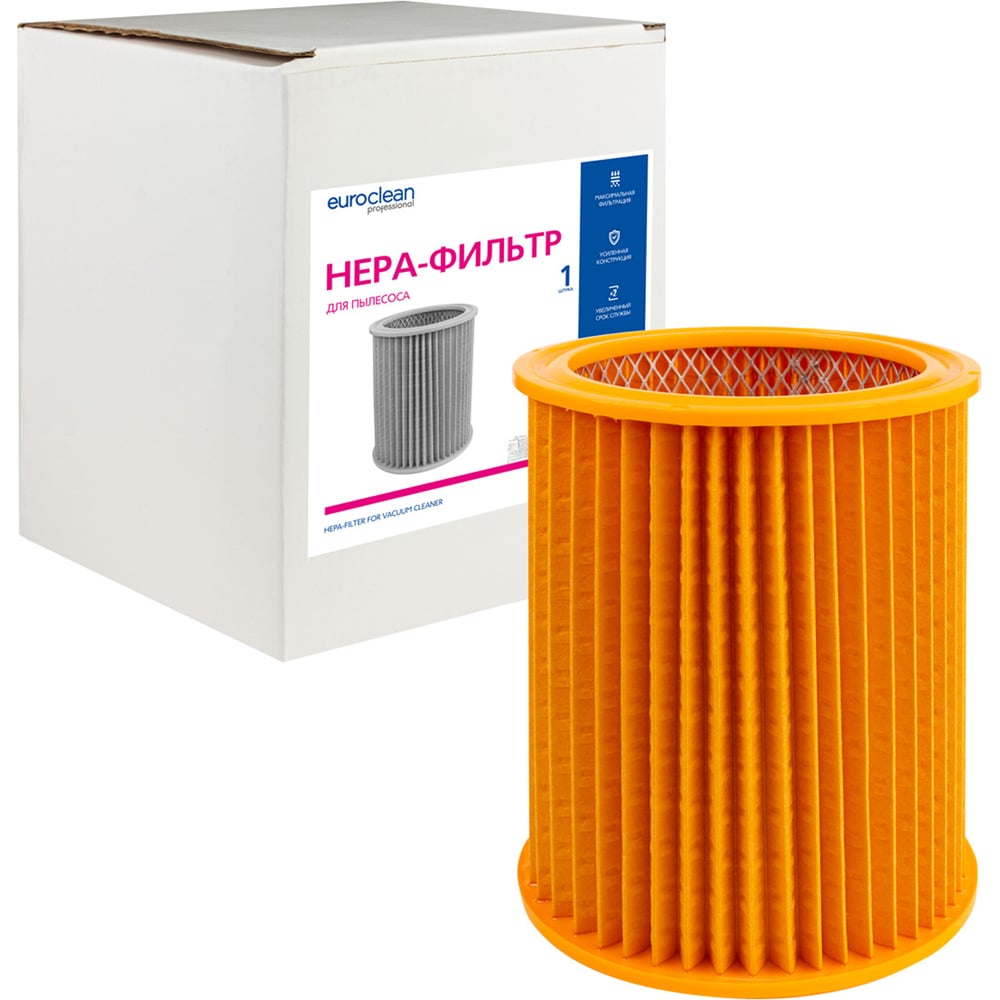 Изображение товара HEPA-фильтр целлюлозный для пылесоса EURO Clean HTCM-WDE3600