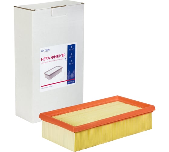 Изображение товара HEPA-фильтр целлюлозный повышенной фильтрации EUROCLEAN professional для пылесоса EURO Clean HIPMY-VC20