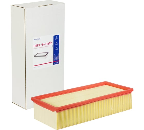 Изображение товара HEPA-фильтр целлюлозный повышенной фильтрации EUROCLEAN professional для пылесоса EURO Clean HPMY-VC60