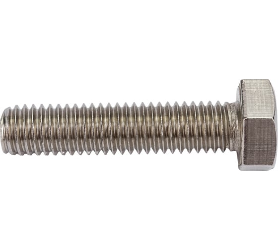 Изображение товара Шестигранный болт STARFIX М8x35 мм, нержавеющая сталь А2, DIN 933, 5 шт. SMZ1-106800-5