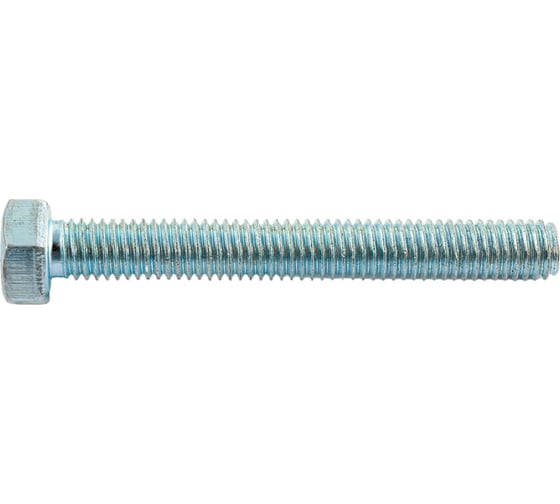 Изображение товара Шестигранный болт STARFIX М5x40 мм, цинк, класс прочности 5.8, DIN 933, 10 шт. SMZ1-12493-10