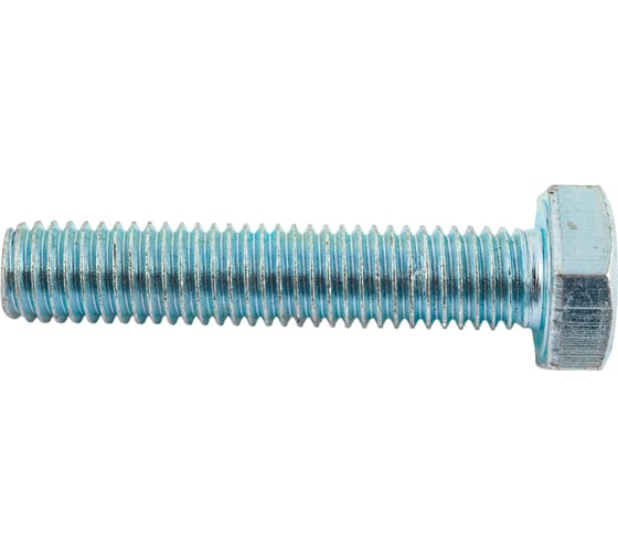 Изображение товара Шестигранный болт STARFIX М10x50 мм, цинк, класс прочности 5.8, DIN 933, 30 шт. SMC1-17503-30