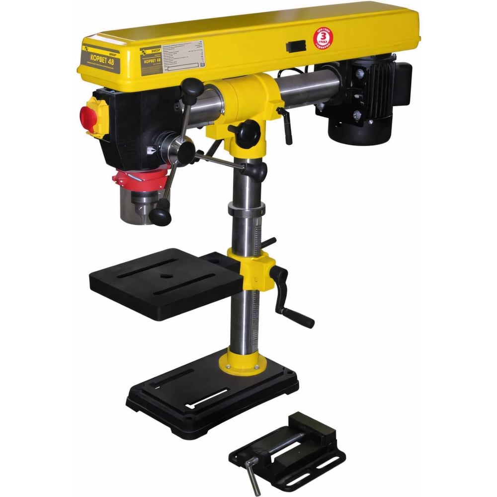 Изображение товара Сверлильный станок Энкор Корвет-48 90480 мощный точный вертикальный