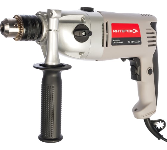 Изображение товара Ударная дрель Интерскол ДУ-16/1000ЭР 57.1.3.00