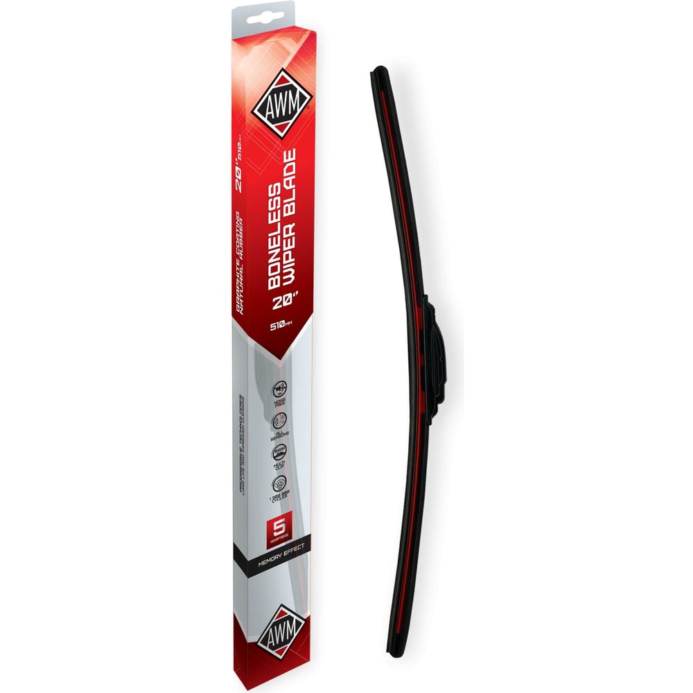 Изображение товара Щетка стеклоочистителя бескаркасная B 20 R AWM 410000025