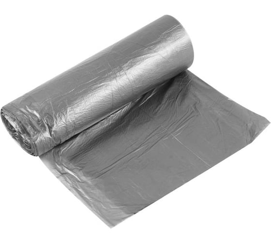 Изображение товара Мешки для мусора 30 шт, 60 л, 7 мкм, ПНД, черные РемоКолор 61-1-061