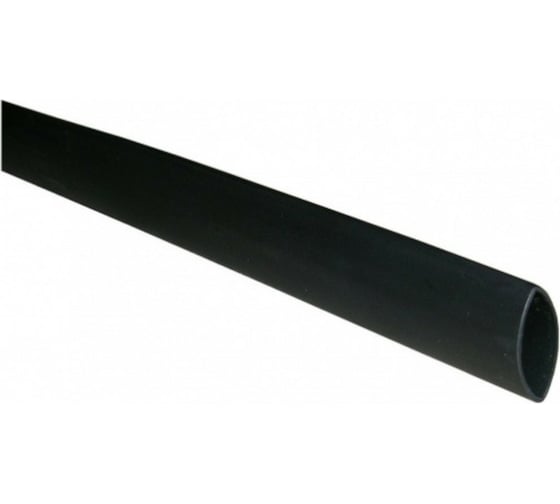 Изображение товара Термоусадочная трубка Nord-Yada 1.5 мм/0.75 мм длина 1м черная 5 шт 905402