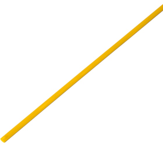 Изображение товара Термоусадочная трубка Nord-Yada 2:1 2,0 мм/1,0 мм длина 1м желтая 5 шт 907954