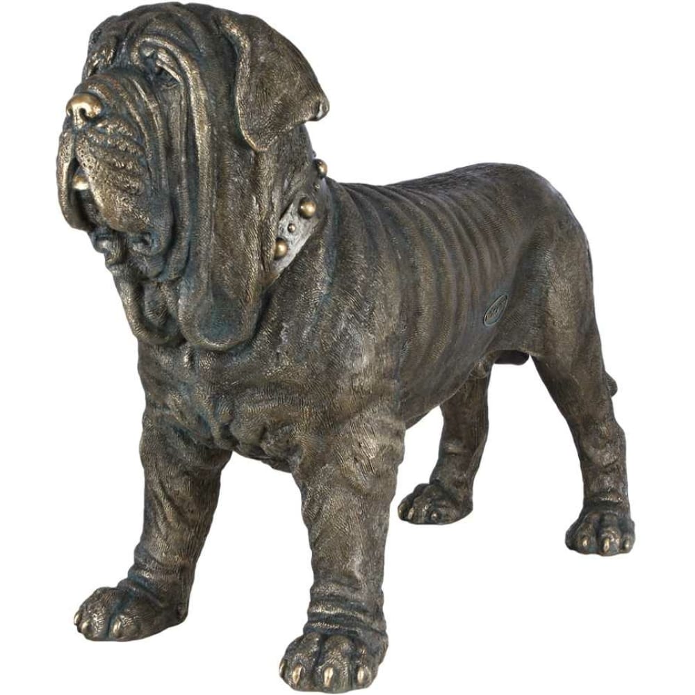 Купить Садовая скульптура BOGACHO, Собака Сэр Ватсон, бронза, стеклокомпозит
