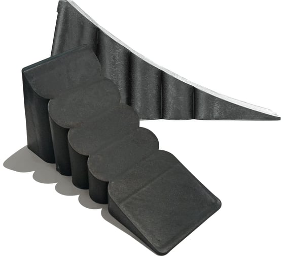 Изображение товара Противооткатный пластиковый упор-башмак STVOL модель 1, 2 шт. SCH02