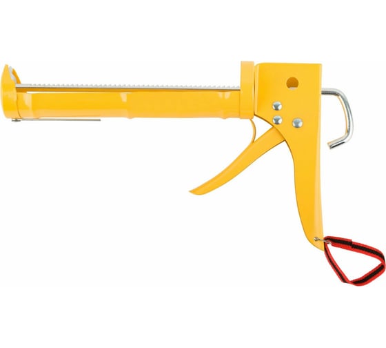 Изображение товара Полукорпусной усиленный пистолет для герметика Управдом с зубчатым штоком 4100001657