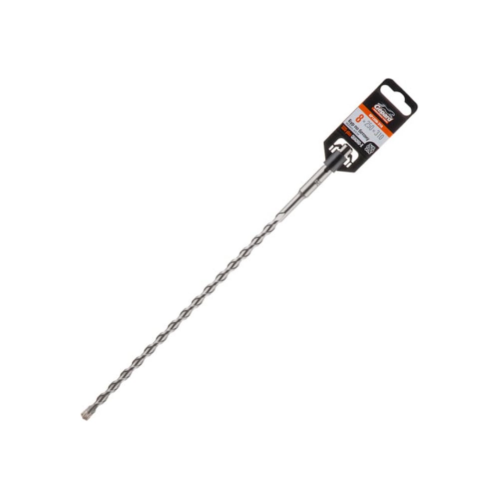 Изображение товара Бур сверло Quadro-x Gepard GP1208-310, 8 мм, SDS-plus