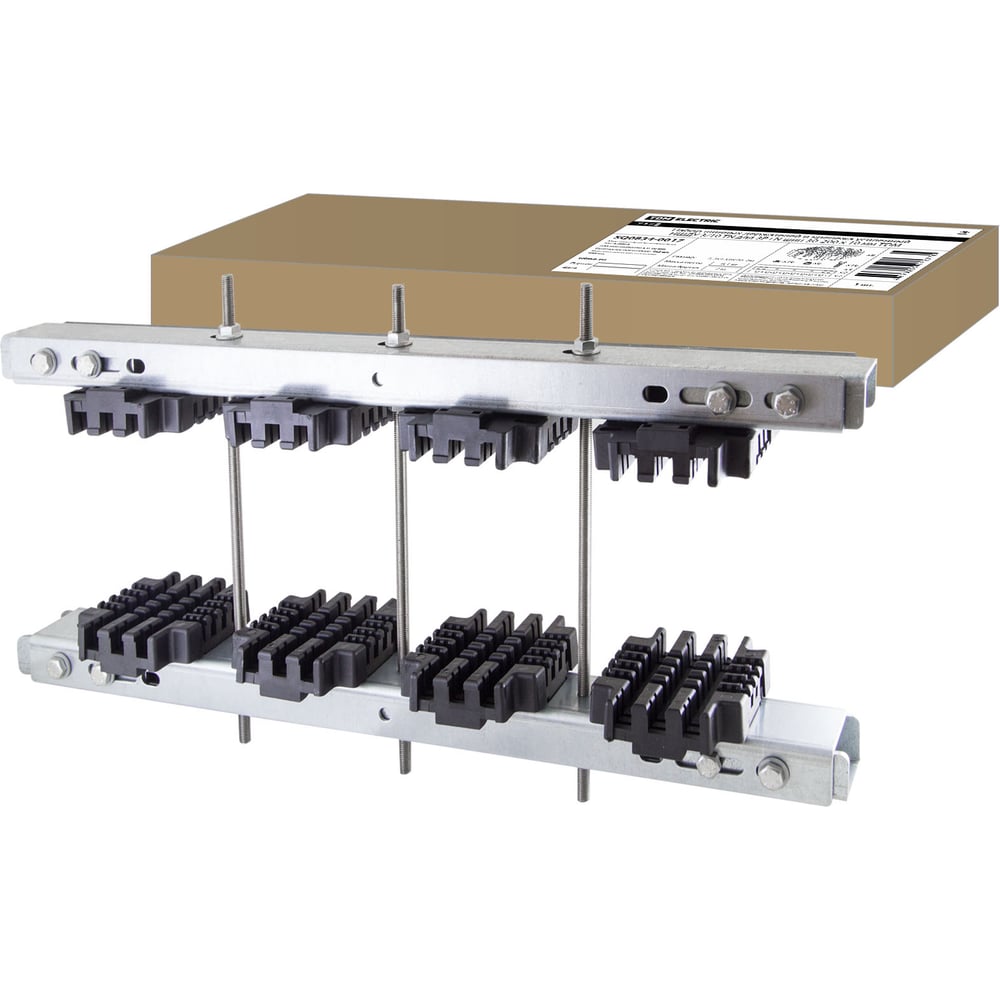 Изображение товара Набор шинных держателей и крепежа TDM НШДУ 3/10 TN для шин 30-200 мм