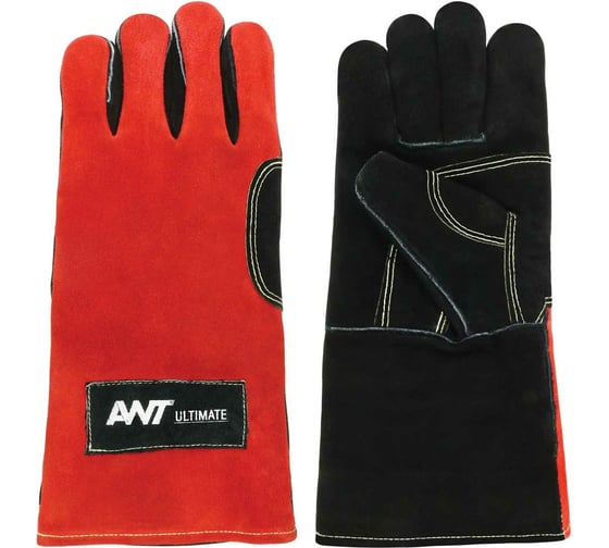 Изображение товара Спилковые краги AWT Ultimate нить Kevlar, с подкладкой 777 174