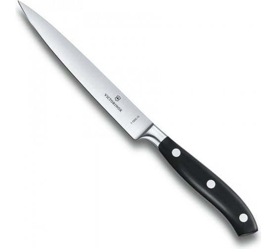 Изображение товара Разделочный нож Victorinox Grand Maître кованый, 15 см, чёрный 7.7203.15G
