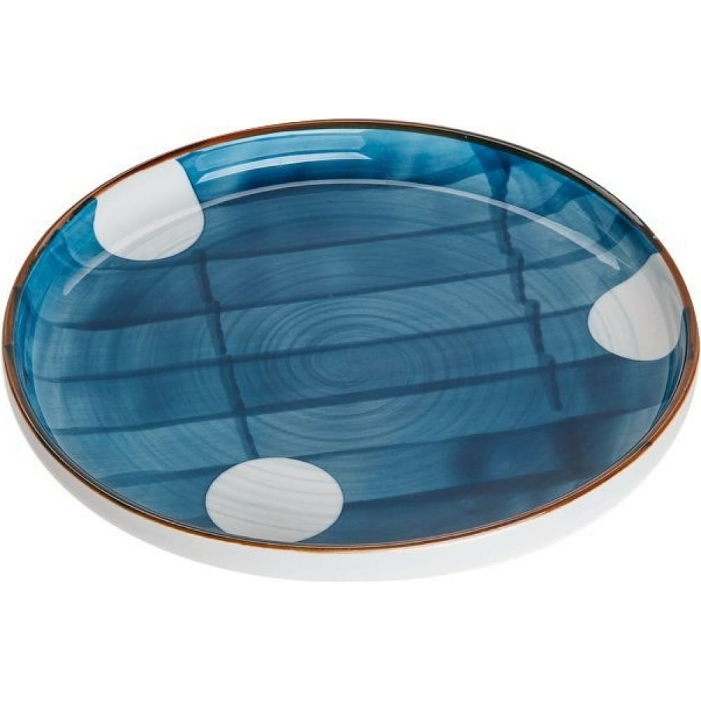 Керамическое круглое блюдо PERFECTO LINEA блюдо круглое мелкое bernadotte декор синие вензеля 32 см