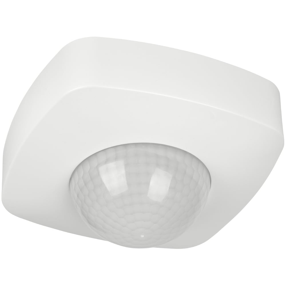 Изображение товара Датчик движения TDM ELECTRIC ДДП-06 (присутствия) 2000Вт, 10-1800с, 20м , 3+Лк, 180(сбоку)+360(сверху)гр, IP20, SQ0324-0047