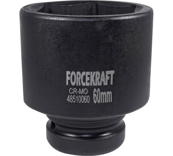 Изображение товара Головка ударная глубокая 6-гранная 60 мм, 1"DR Forcekraft FK-48510060(51136)