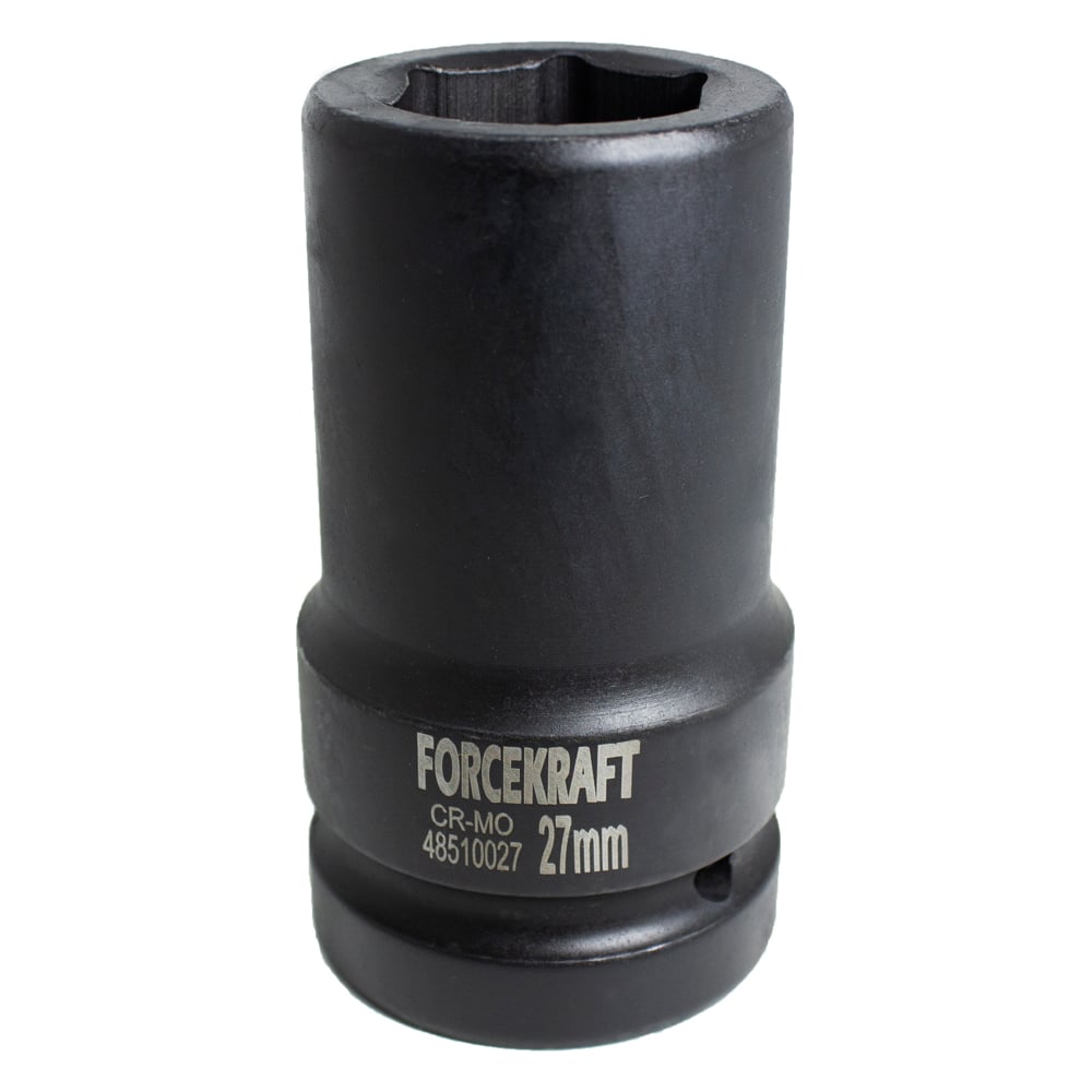 Изображение товара Глубокая ударная головка с шестигранником 27 мм 1дип ультраболтовая FK-48510027