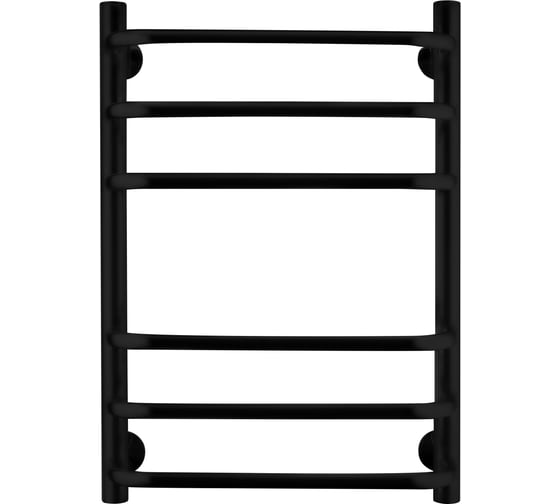 Изображение товара Полотенцесушитель INDIGO Brace без полки (в.р.1/2") 60/40 (к-1, черный муар) LBCW60-40BR