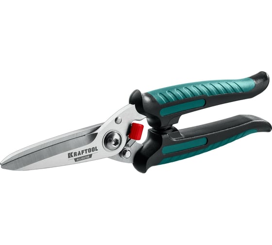 Изображение товара Многофункциональные прямые технические ножницы KRAFTOOL Alligator 200 мм 23201
