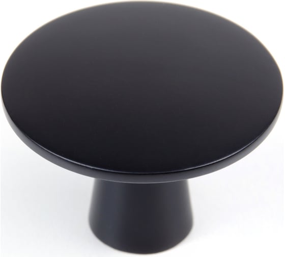 Изображение товара Мебельная ручка-кнопка BOYARD RC035BL.4 TOBBY чёрный матовый 607145