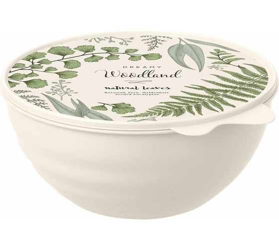 Изображение товара Миска Phibo WAVE с крышкой с декором 1,55 л бежевый 43324520752