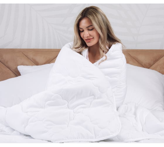 Изображение товара Одеяло ТЕКСТИЛЬ лебяжий пух 170x205 см 27344