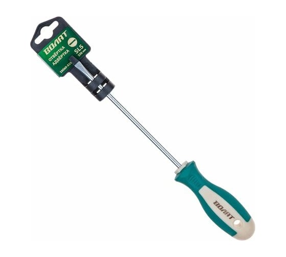 Изображение товара Шлицевая отвертка ВОЛАТ SL5 150 мм 18060-515