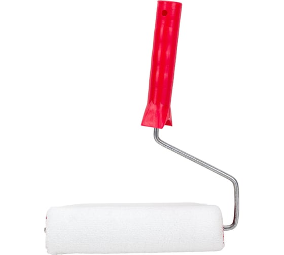 Изображение товара Велюровый бесшовный белый валик Петрович 200мм, ворс 4-5мм П118-200 4100002835