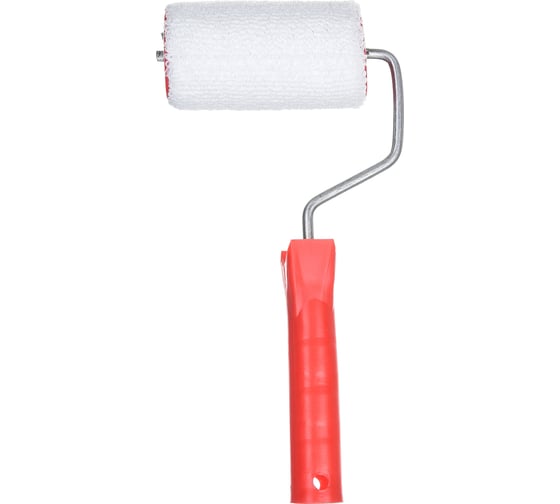 Изображение товара Велюровый бесшовный белый валик Петрович 100мм, ворс 4-5мм П118-100 4100008244