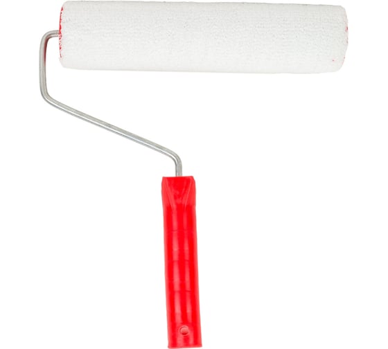 Изображение товара Велюровый бесшовный белый валик Петрович 240мм, ворс 4-5мм П118-240 4100002836