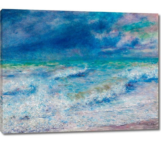 Изображение товара Картина-репродукция ООО Первое ателье Морской пейзаж 115x90 см ps144172-5