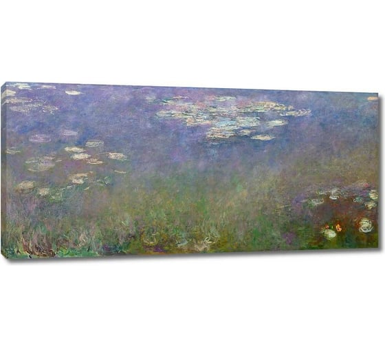 Изображение товара Картина-репродукция ООО Первое ателье Водяные лилии, Агапантус 80x38 см ps143207-4