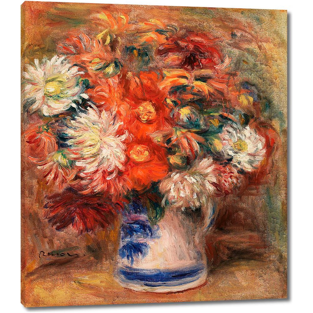 Изображение товара Картина-репродукция на холсте Букет 79x92 см для интерьера