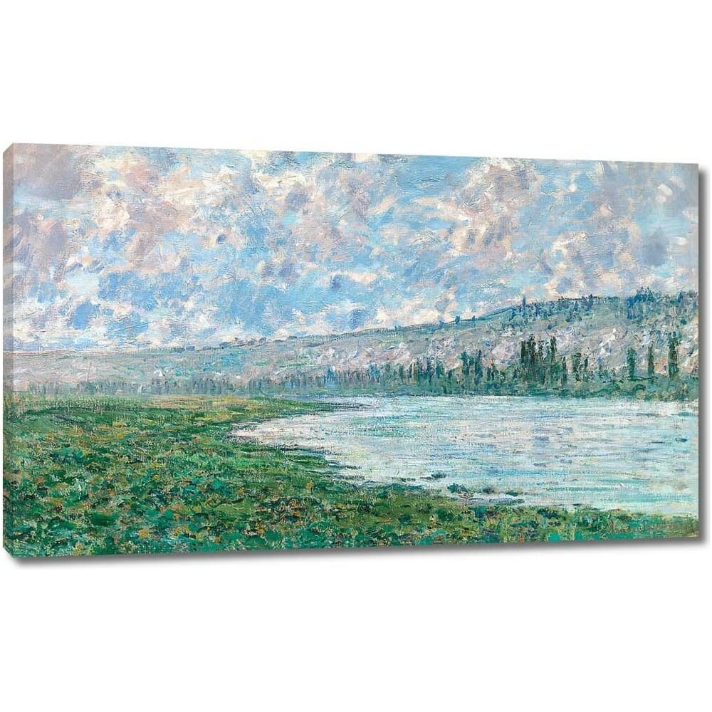 Изображение товара Картина-репродукция Сена у Ветея 80x48 см на холсте без рамы