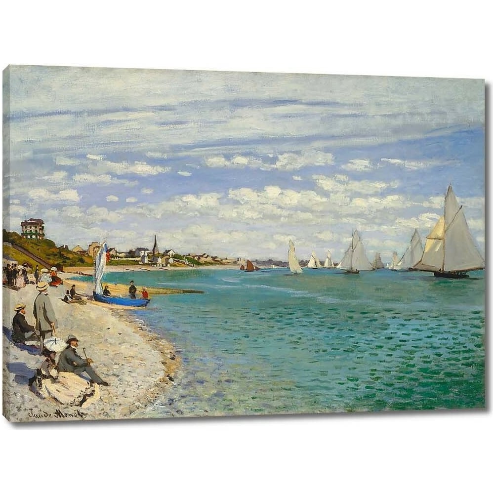 Изображение товара Картина-репродукция на холсте морская тематика 35x26 см ООО Первое ателье