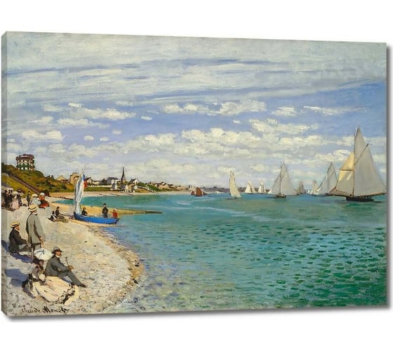 Изображение товара Картина-репродукция ООО Первое ателье Регата в Сент-Адрессе 60x44 см ps143166-3