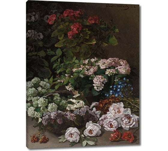 Изображение товара Картина-репродукция ООО Первое ателье Весенние цветы 60x79 см ps143172-3