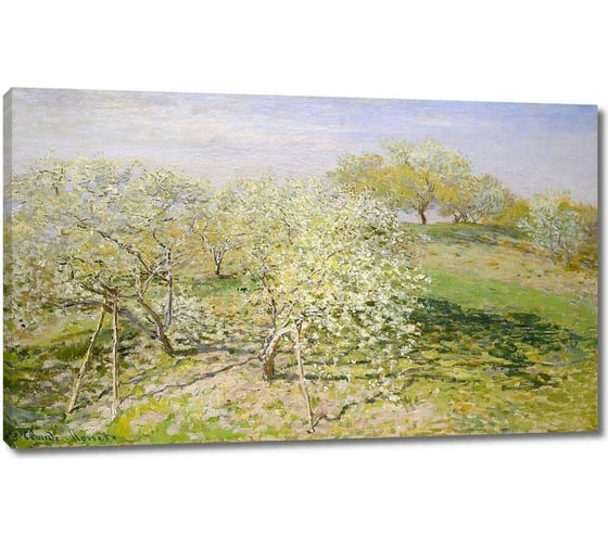 Изображение товара Картина-репродукция ООО Первое ателье Весна Цветущие фруктовые деревья 35x21 см ps143170-1