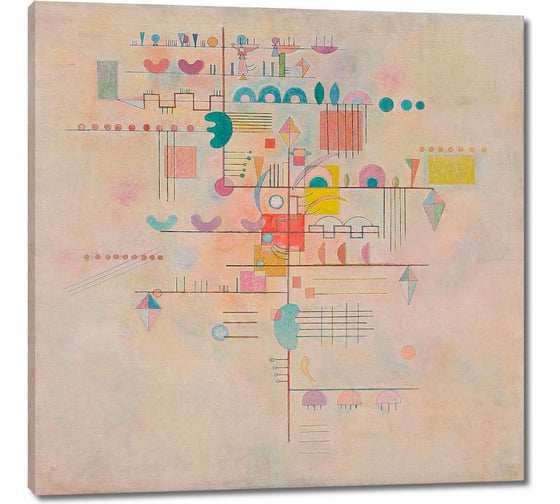 Изображение товара Картина-репродукция ООО Первое ателье Нежное восхождение 80x79 см ps110424-4