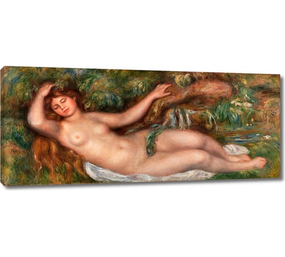 Изображение товара Картина-репродукция ООО Первое ателье Лежащая обнаженная 60x26 см ps144167-3