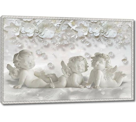 Изображение товара Картина ООО Первое ателье Милые ангелочки 80x53 см ps94640-4