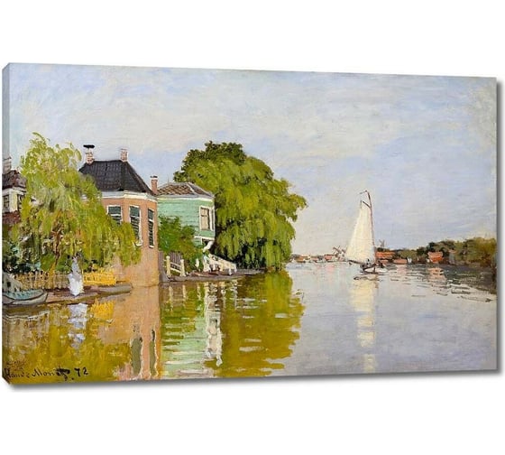 Изображение товара Картина-репродукция ООО Первое ателье Дома на Ахтерзаане 92x60 см ps143149-2