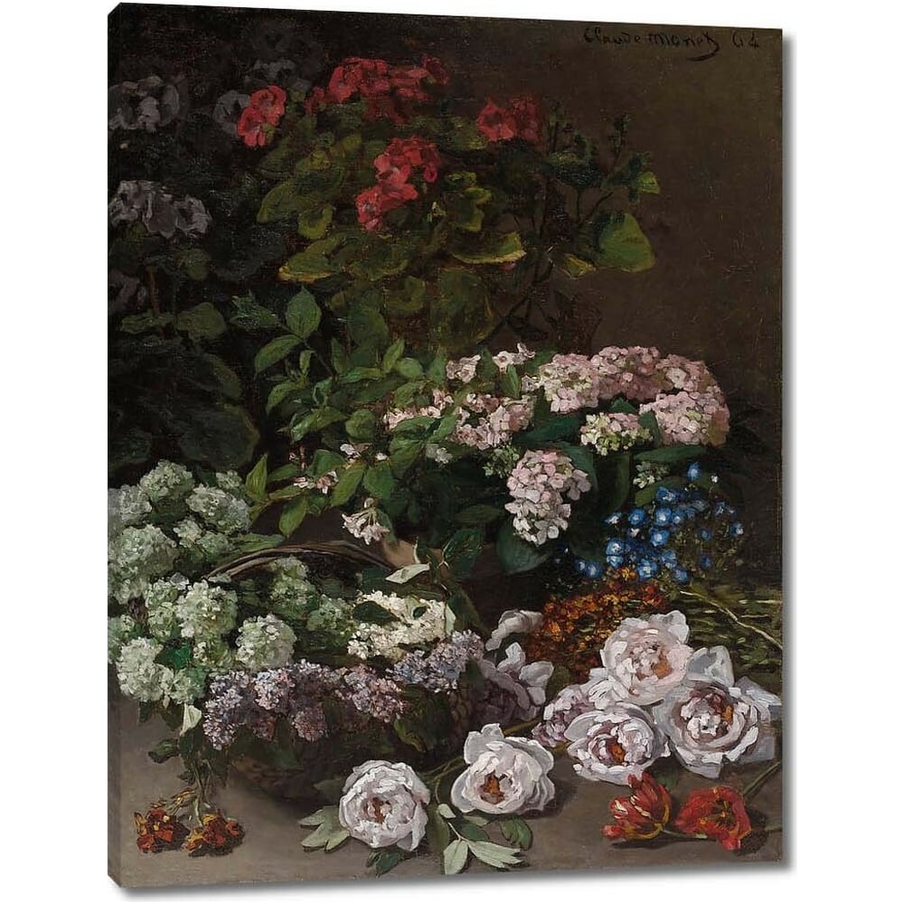 Изображение товара Картина-репродукция Весенние цветы 35x46 см от Первое ателье