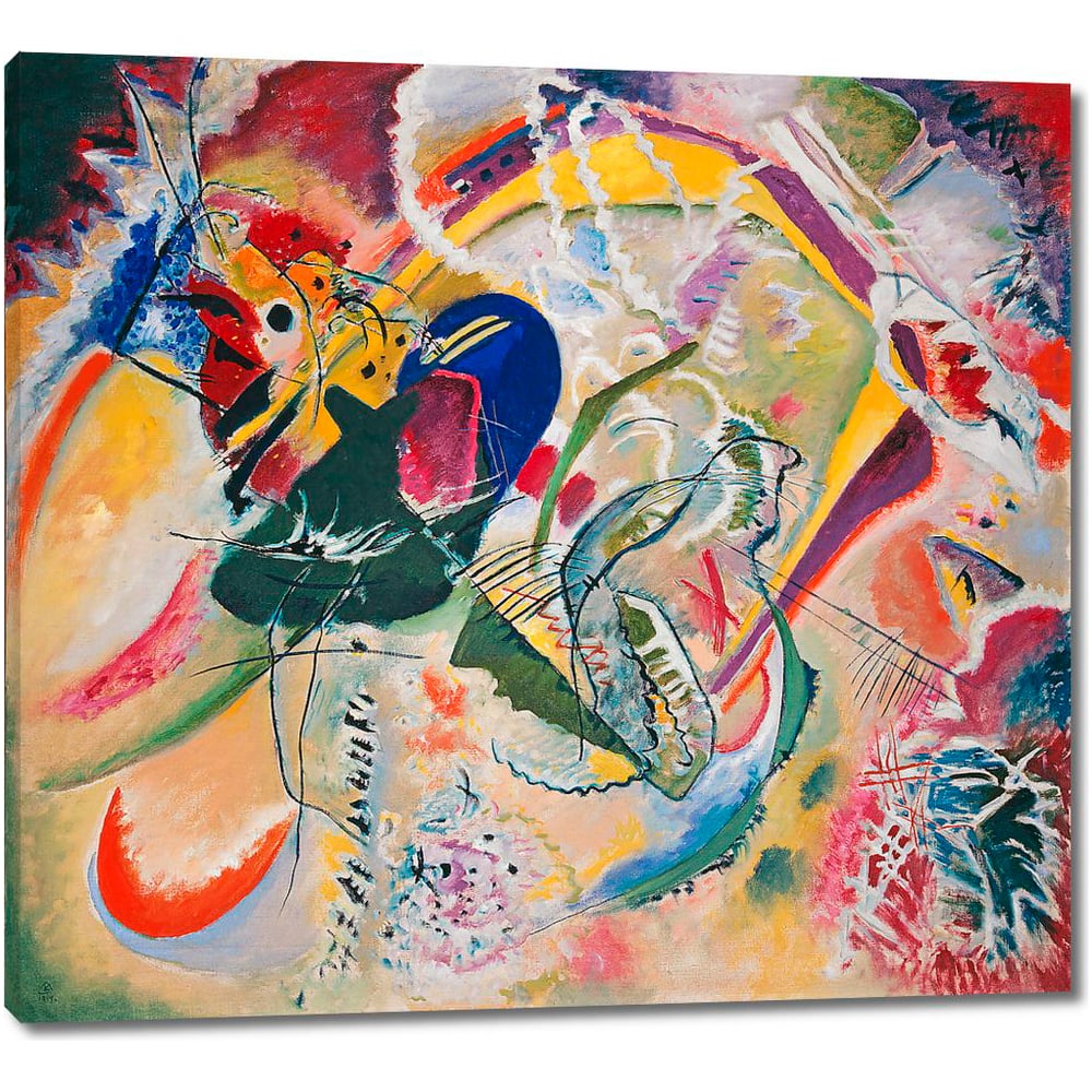 Изображение товара Картина-репродукция на холсте 115x105 см ООО Первое ателье Импровизация