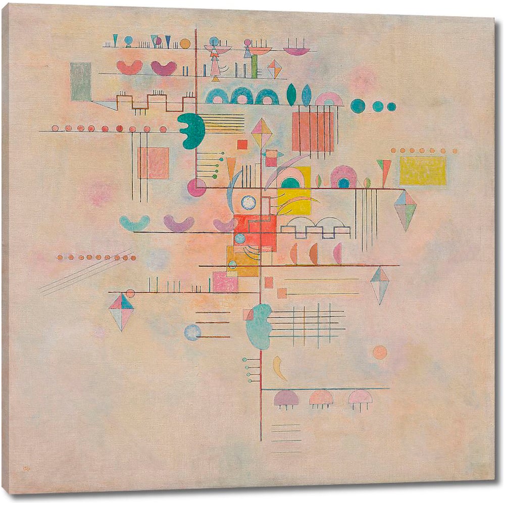 Изображение товара Картина-репродукция Нежное восхождение 115x114 см