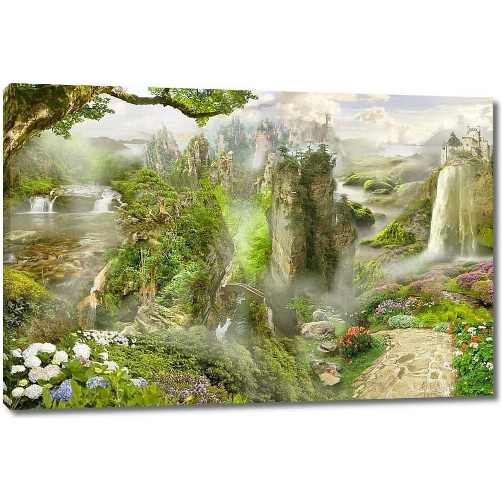 Изображение товара Картина на холсте Невероятная природа в парке 115x77 см Первое ателье ps28403-5