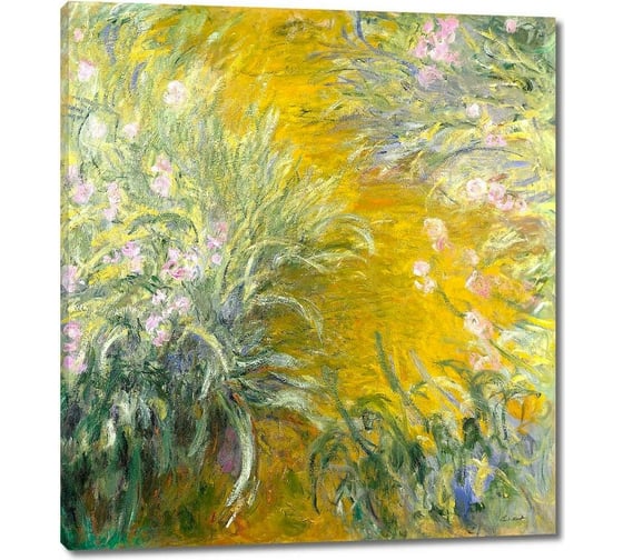 Изображение товара Картина-репродукция ООО Первое ателье Тропинка через Ирисы 79x89 см ps111009-4