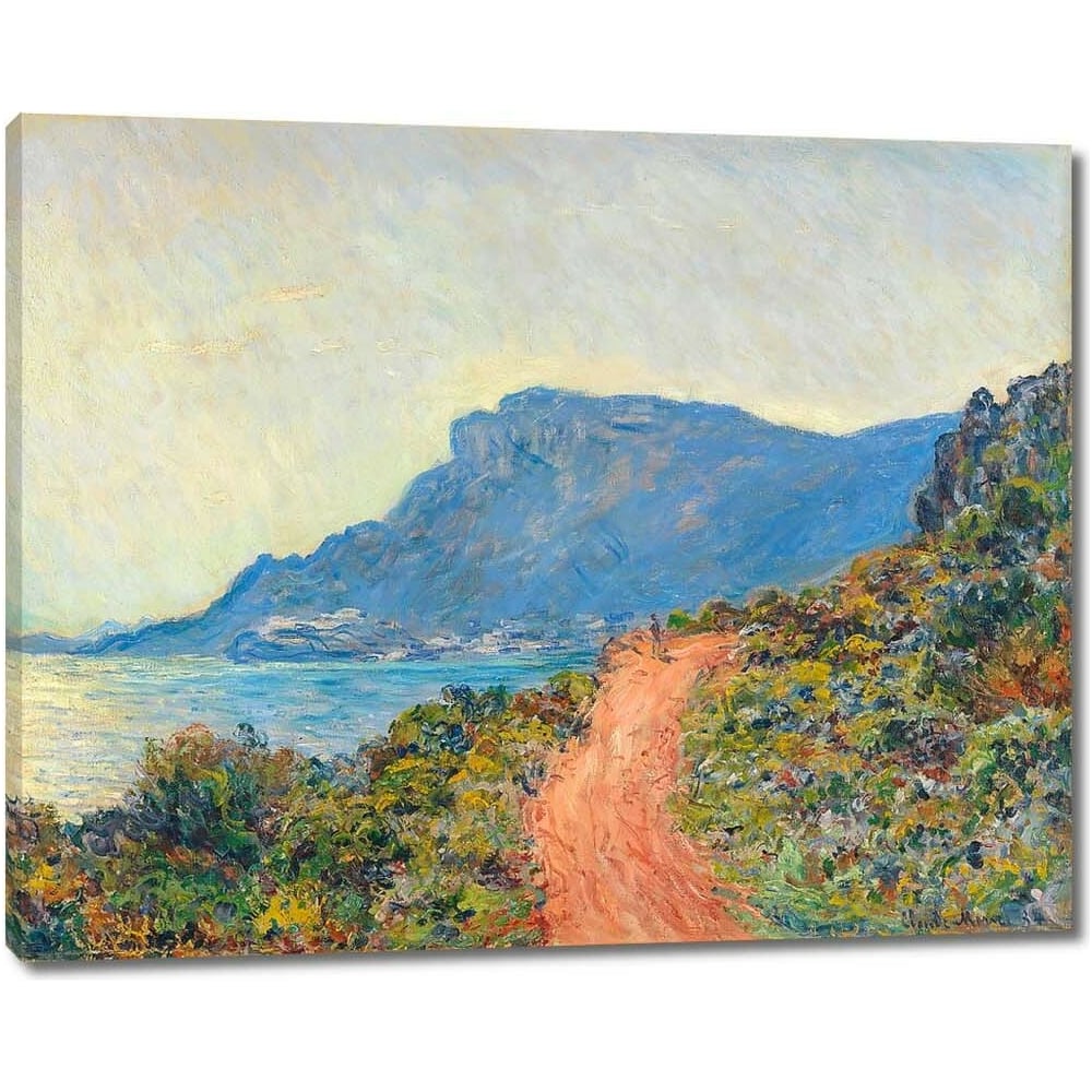 Изображение товара Картина-репродукция Горная дорога в Монако 60x48 см ООО Первое ателье